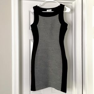 Calvin Klein dress bodycon ribbed